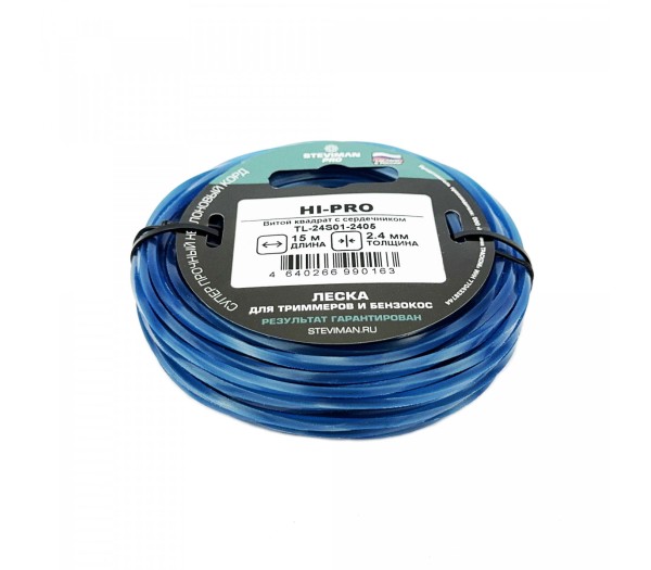 Триммерная леска STEVIMAN 2.4 HI-PRO 15м